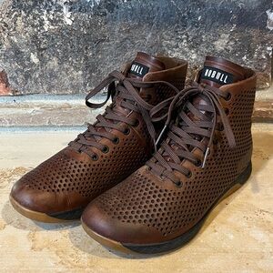 NOBULL Brown High-Top Sneakers